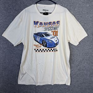 NASCAR Official Kansas Speedway 2001 Mens Tshirt Size XL NEW